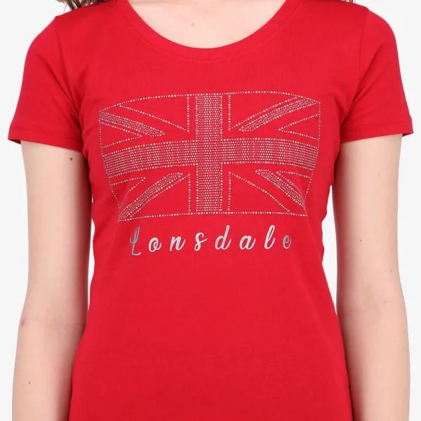 Lonsdale LONSDALE RETRO LADY T-SHIRT 