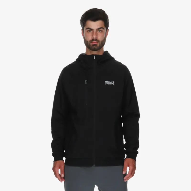Lonsdale Black Full Zip Hoody II 