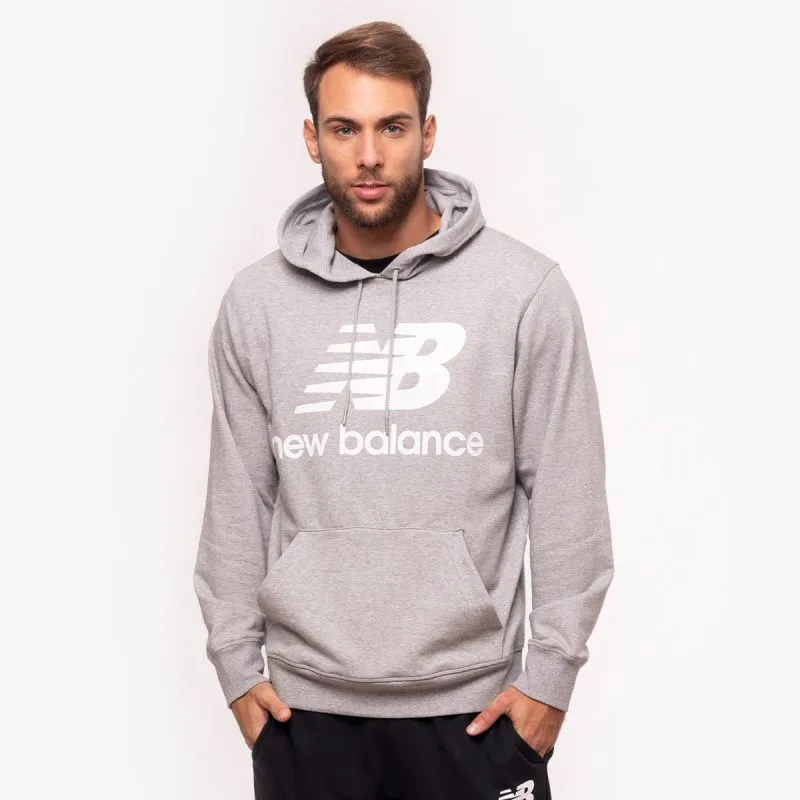 New Balance ESSENTIALS STACKED LOGO PO HOODIE 