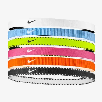 Nike NIKE FLEX CLASSIC HEADBANDS 6PK VOLT/VIV 