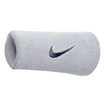 Nike Nike NIKE SWOOSH DOUBLEWIDE WRISTBANDS WHITE/ 