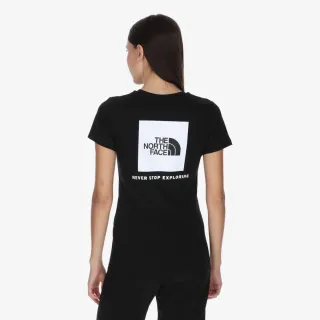 The North Face W S/S REDBOX TEE TNF BLACK 