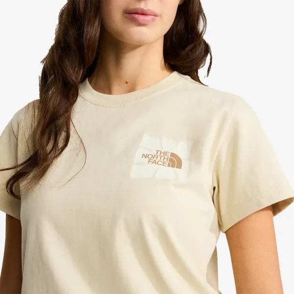 The North Face W SUN REGULAR SHORT SLEEVE CUTIE TEE-GRA 