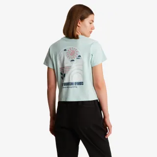 The North Face W SUN REGULAR SHORT SLEEVE CUTIE TEE-GRA 