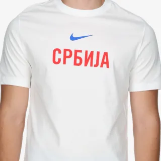 Nike S M NK TM SS COTTON TEE-WHITE 