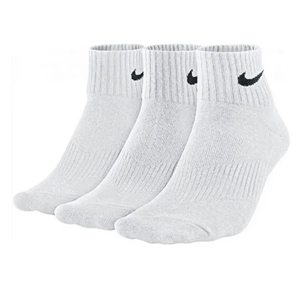 Nike 3PPK COTN HALF-CUSH QURTR 