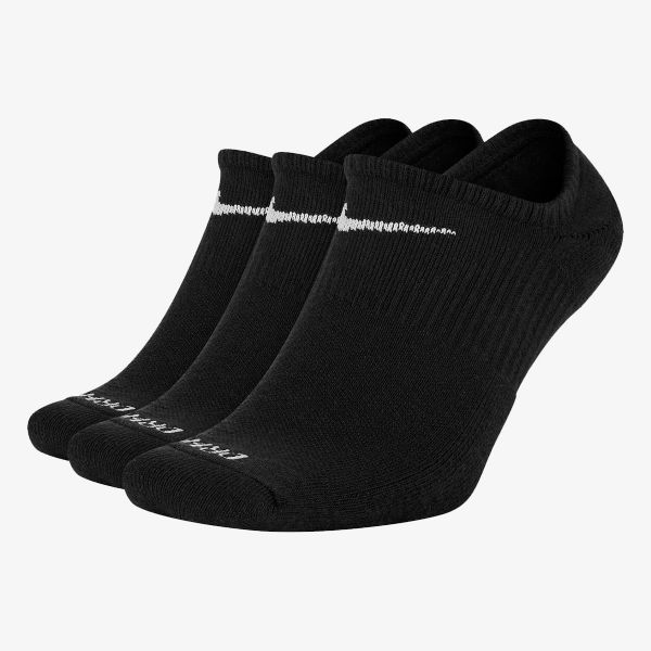 Nike Everyday Plus Cushioned Training No-Show Socks (3 Pairs) 