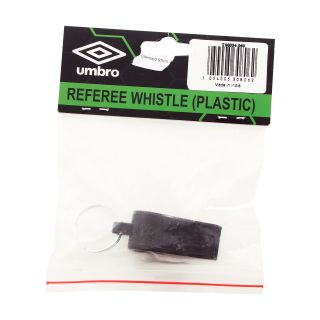 Umbro REFEREE WHISTLE (PLASTIC) - BLACK 