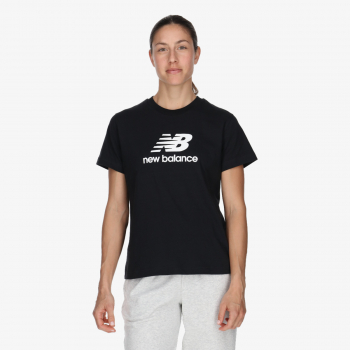 NEW BALANCE Jersey Stacked Logo T-Shirt 