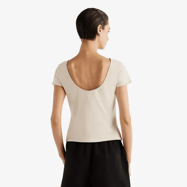 New Balance Open-Back Fitted T-Shirt 