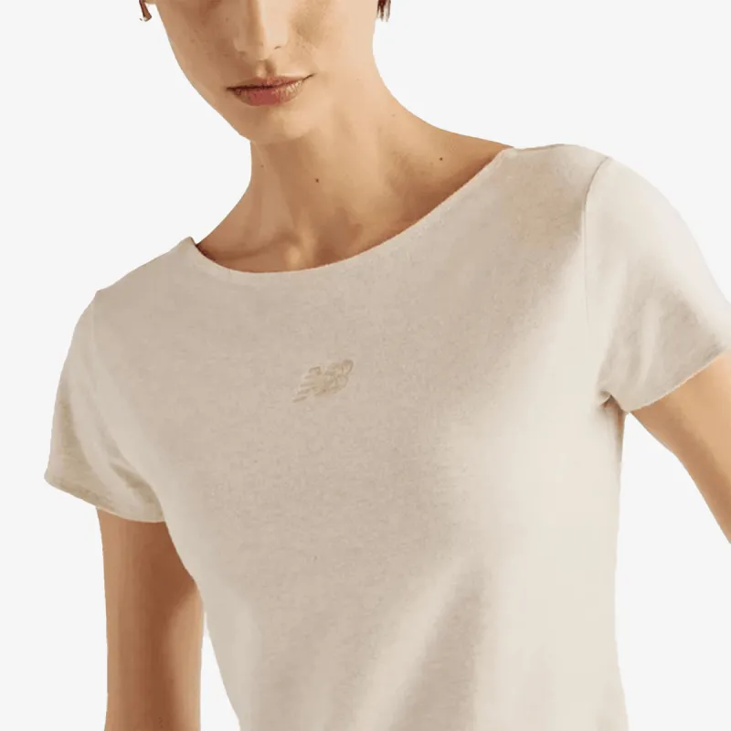 New Balance Open-Back Fitted T-Shirt 