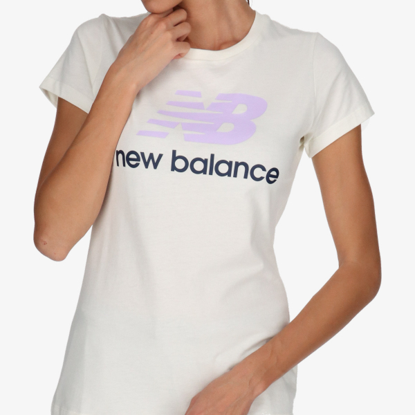 New Balance Essentials Stacked Logo Tee 