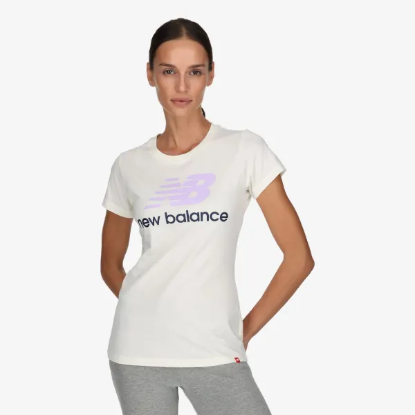 New Balance Essentials Stacked Logo Tee 