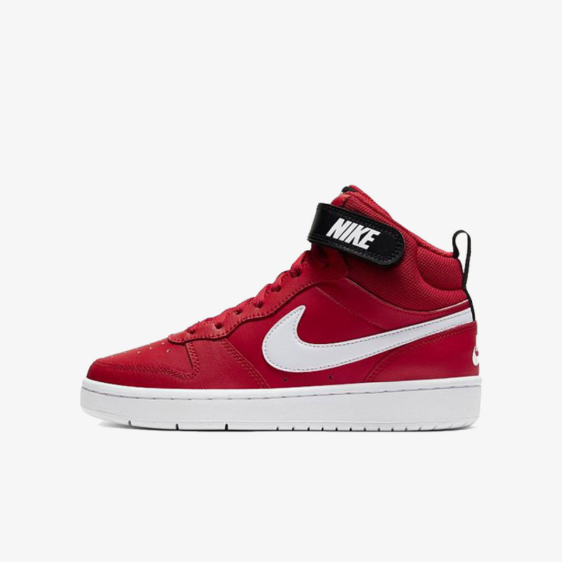 nike court borough mid red