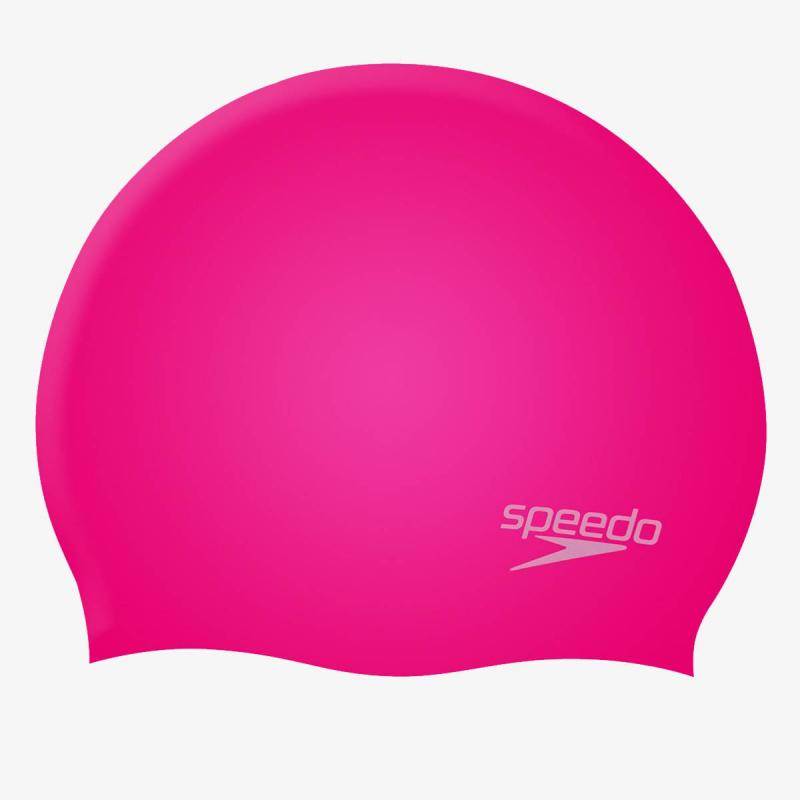 Speedo MOULDED SILC CAP JU PINK/PINK 