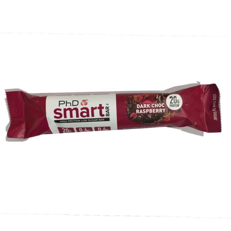 PHD NUTRITION Smart bar-Dark Chocolate/Raspberry 64g 